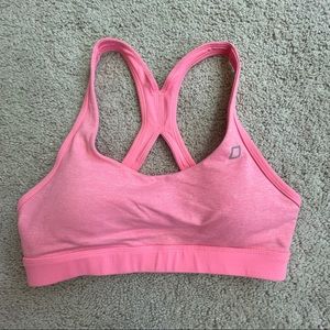 LORNA JANE PINK ADJUSTABLE SPORTS BRA